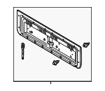 6478060331A1 - Body: Gate Trim Panel for Lexus: LX570 Image