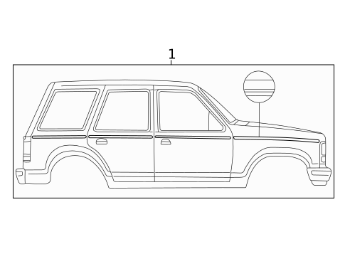 Stripe Tape for 1999 Ford Explorer #0