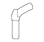 19106RSAG00 - Cooling System: Overflow Hose Elbow for Acura: ILX, MDX, RDX, TL, TLX, TSX, ZDX Image