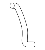 195025YFA01 - Cooling System: Lower Hose for Acura: RDX Image