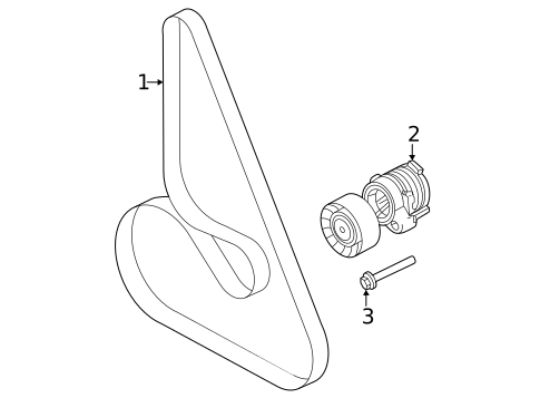 Belts & Pulleys for 2023 Land Rover Range Rover Sport #0