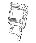 18122RCJA00 - Exhaust: Exhaust Manifold Heat Shield for Honda: Accord Image