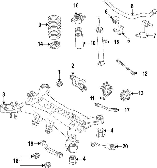 55510GI200 - : Stabilizer Bar for Hyundai Image