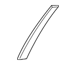 83930D2000NNB - Body: Front Molding for Hyundai Image