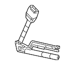 19151078 - : Ebony Passenger Seat Belt with Buckle for Chevrolet: Corvette Image