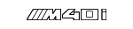 51145A261D4 - Body: Nameplate for BMW Image