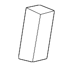 61783F6010 - Body: Inner Wheelhouse Pad for Lexus: NX250, NX350, NX350h, NX450h+ Image