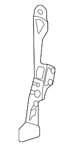 610630R030 - Body: Extension for Lexus: NX250, NX350, NX350h, NX450h+ Image