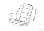 52208129296 - Seats: Wire-Strap for BMW Image