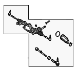 2974607901 - Steering: Rack And Pinion Assembly for Mercedes-Benz Image