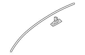 872311E200 - : Roof Molding for Hyundai Image