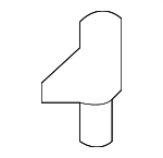 6E5Z19E628AA - HVAC: Air Control Valve for Ford: Fusion | Lincoln: MKZ, Zephyr | Mercury: Milan Image