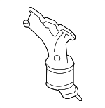 ZZEA2050X - : Exhaust Manifold for Mazda: Tribute Image