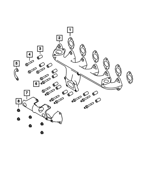 Manifolds and Vacuum Fittings for 2025 Ram 3500 #0