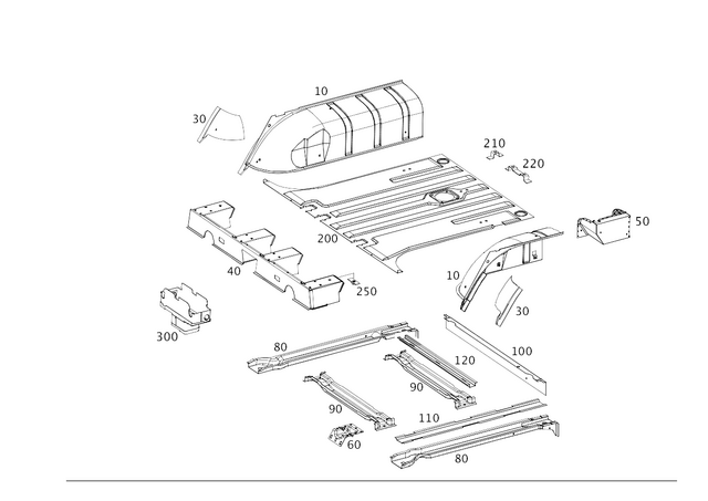 4636100132 - Substructure: Connection for Mercedes-Benz: G55 AMG, G550, G550 4x4, G63 AMG, G65 AMG Image image