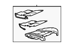 23487265 - Body: Seat Cushion Pad for GM Image