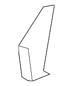 5C6885663A82V - Body: Bracket End Cap for Volkswagen Image