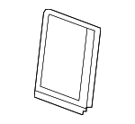 5C688521982V - Body: Armrest Bezel for Volkswagen Image