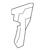 5C688566482V - Body: Bracket End Cap for Volkswagen Image