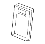 5C688594482V - Body: Cover Plate for Volkswagen: Jetta Image