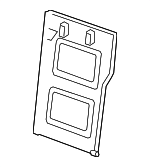 5C6885503C - Body: Seat Back Frame for Volkswagen Image