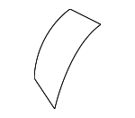 5C6885776L - Body: Seat Back Pad for Volkswagen Image