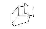8K0863203 - Exhaust: Front Shield Clip for Audi Image
