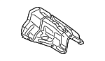 4G0804160A - Exhaust: Center Shield for Audi Image