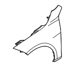 41009492435 - Body: Fender for BMW Image