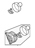 7K903023A - Electrical: Alternator for Volkswagen Image