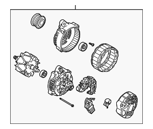 3730025201RU - : Alternator for Kia: Forte, Forte Koup, Optima, Rondo Image
