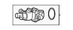 2974310500 - Body: Master Cylinder for Mercedes-Benz Image