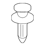 91512SCC003 - Body: Spoiler Clip for Honda: Civic Image