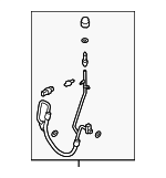 YF38385 - HVAC: Motorcraftâ„¢ Discharge Hose for Ford Image