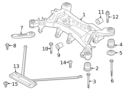 Suspension Mounting for 2015 BMW 335i GT xDrive #0