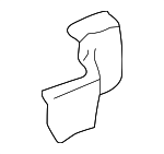 64115FC020ML - Body: Track End Cover for Subaru Image