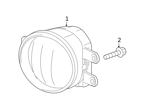 Fog Lamps for 2020 Lexus NX300 #0