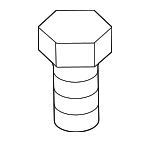 986116 - Body: Bumper Cover Screw for Volvo: 760, C30, C40 Recharge, C70, EC40, EX30, EX90, S40, S60, S60 Cross Country, S80, S90, V50, V60, V60 Cross Country, V70, V90, V90 Cross Country, XC60, XC70, XC90 Image