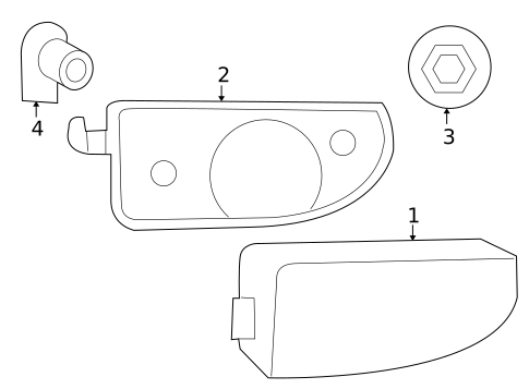 Bulbs - Chassis for 2007 Chrysler PT Cruiser #0