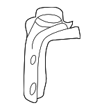 1L2Z8A193AA - Body: Radiator Support Bracket for Ford: Explorer | Lincoln: Aviator | Mercury: Mountaineer Image