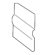 41217407927 - Body: Quarter Panel Reinforced Plate for Mini Image