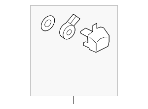 81A955555B - Electrical: Rain Sensor for Audi Image