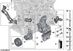 11515A7C9F5 - Engine: Coolant Pump for BMW Image