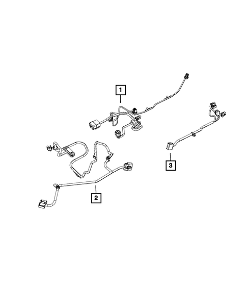 Wiring-Instrument Panel for 2016 Dodge Durango #1