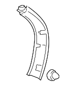 817401U500UP - : Side Trim Panel for Kia: Sorento Image