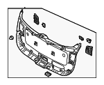 817501U510VAAS - : Lift Gate Trim for Kia: Sorento Image