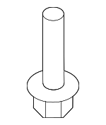 9046707215 - Body: Under Cover Clip for Lexus: CT200h, ES350, GS F, GS Turbo, GS200t, GS300, GS350, GS450h, GX460, GX550, IS200t, IS250, IS300, IS350, IS500, LC500, LC500h, LS500, LS500h, LX600, LX700h, NX200t, NX250, NX300, NX300h, NX350, NX350h, NX450h+, RC F, RC200t, RC300, RC350, RX350, RX350h, RX350L, RX450h, RX450h+, RX450hL, RX500h, RZ300e, RZ450e, TX350, TX500h, TX550h+, UX200, UX250h, UX300h Image