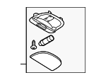 84601SJ100ME - Body: Dome Lamp Assembly for Subaru: Forester, Legacy, Outback Image