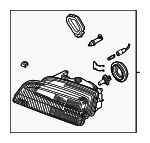 8628402 - Electrical: Headlamp Assembly for Volvo Image