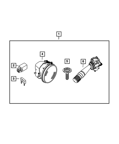 Fog Lights & Electrical for 2007 Jeep Grand Cherokee #0